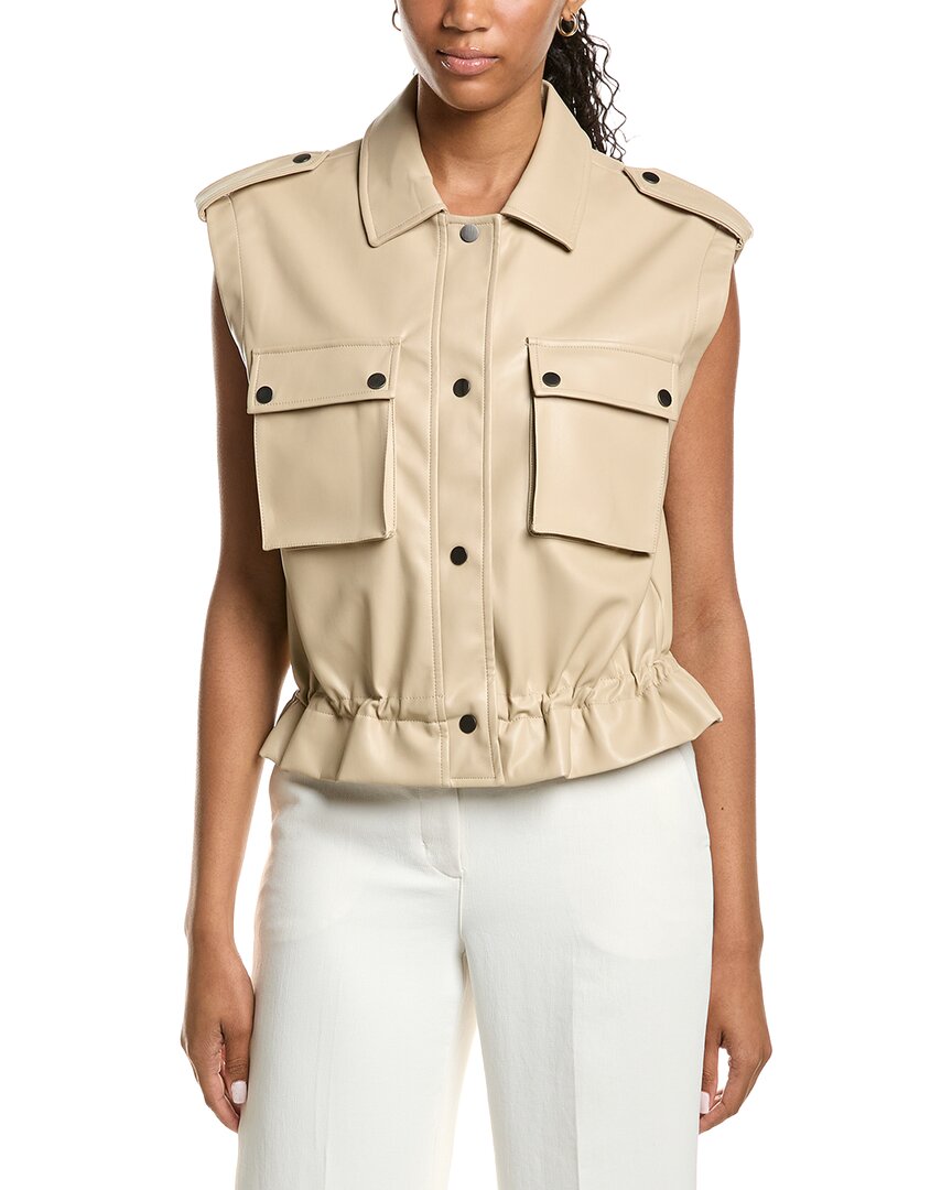Drawcord Snap Front Jacket