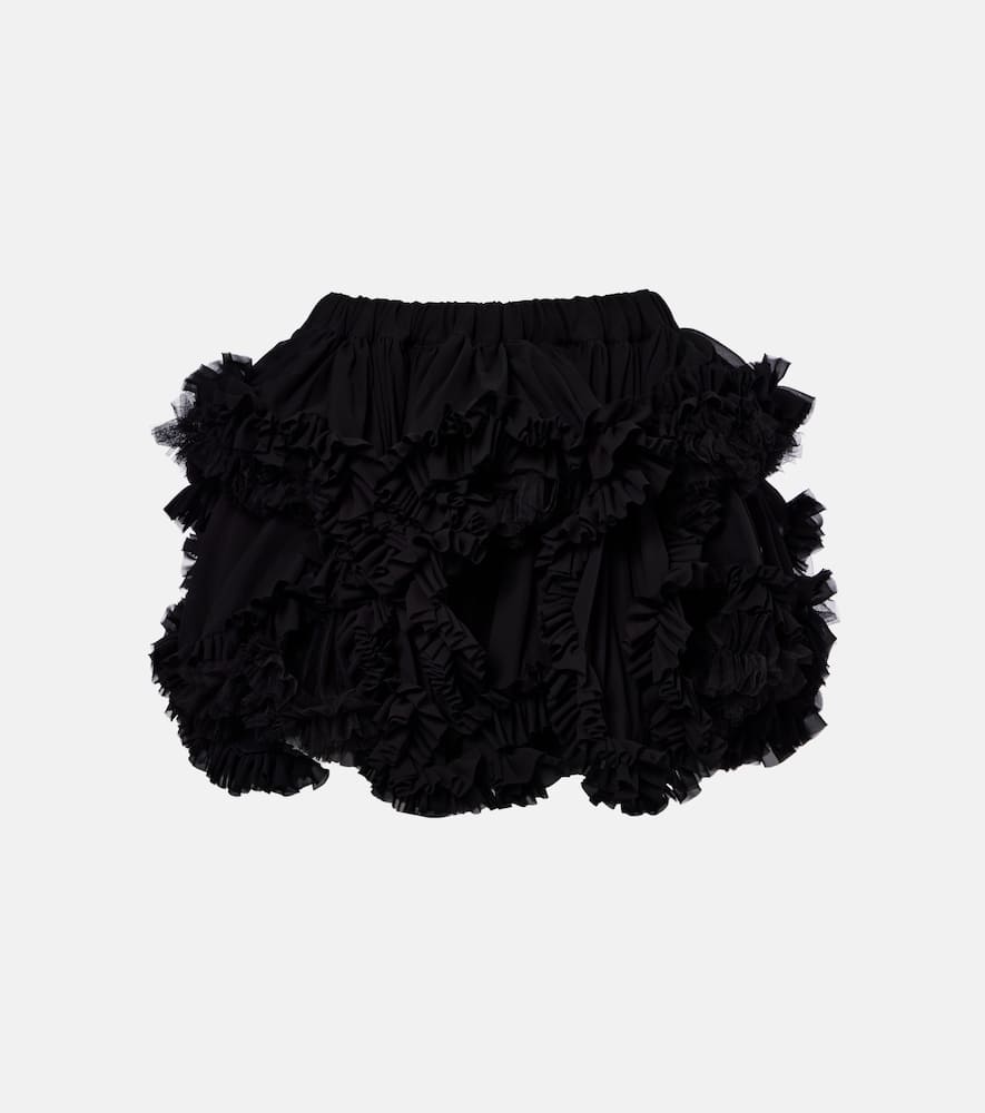 Tulle miniskirt