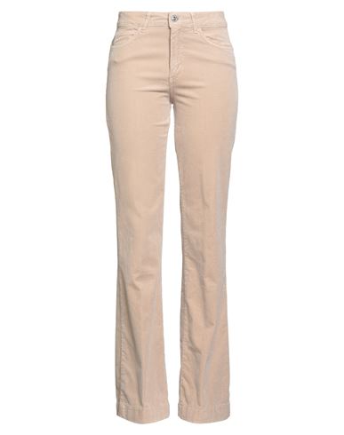Caractère Woman Pants Beige Size 26 Cotton, Modal, Elastane