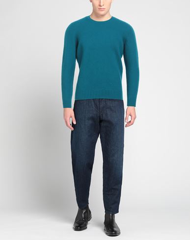 Man Sweater Deep jade
