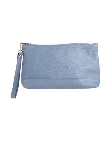 Woman Handbag Slate blue Size