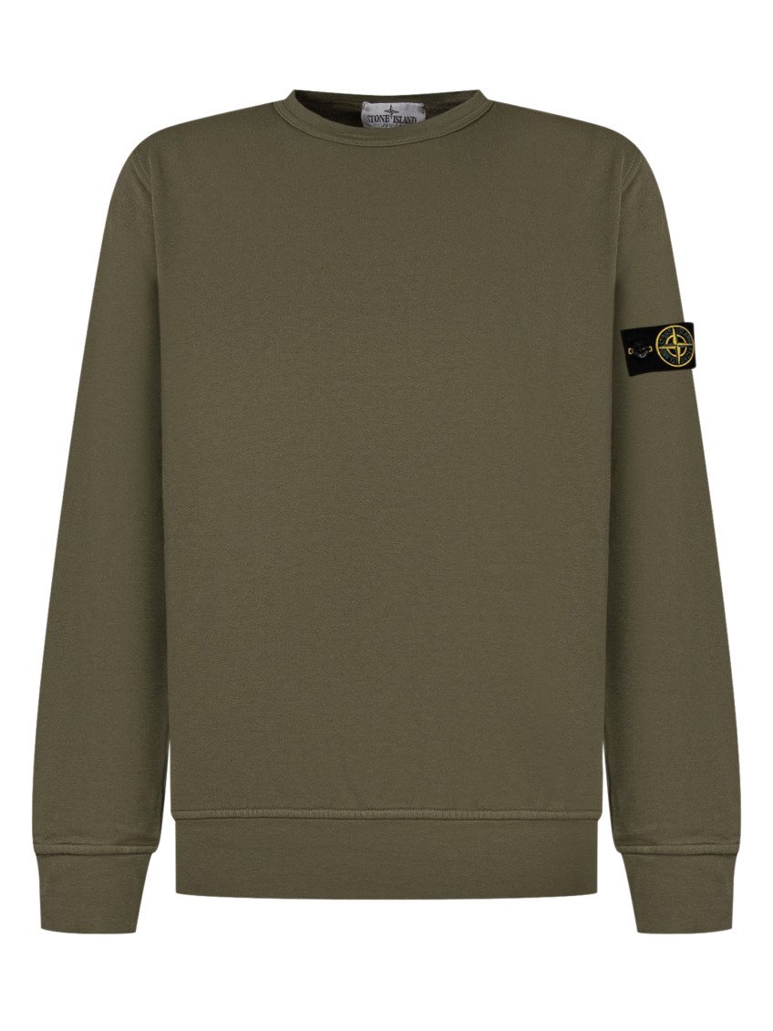 Kids Green Solid Sweatshirt