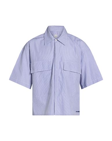 Man Shirt Navy Size M Cotton