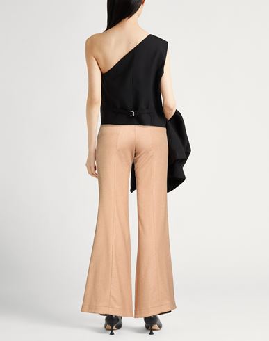 Woman Pants Beige Size 2 Viscose, Wool, Polyester, Elastane
