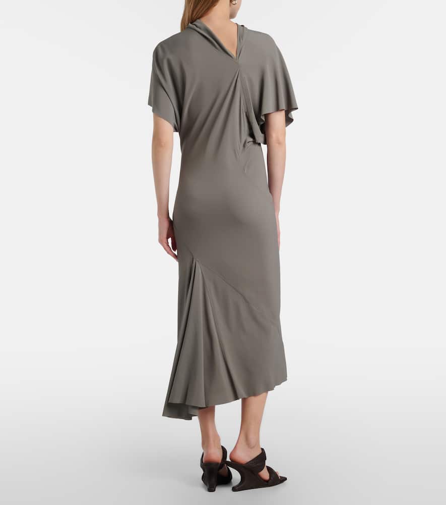 Seb draped midi dress