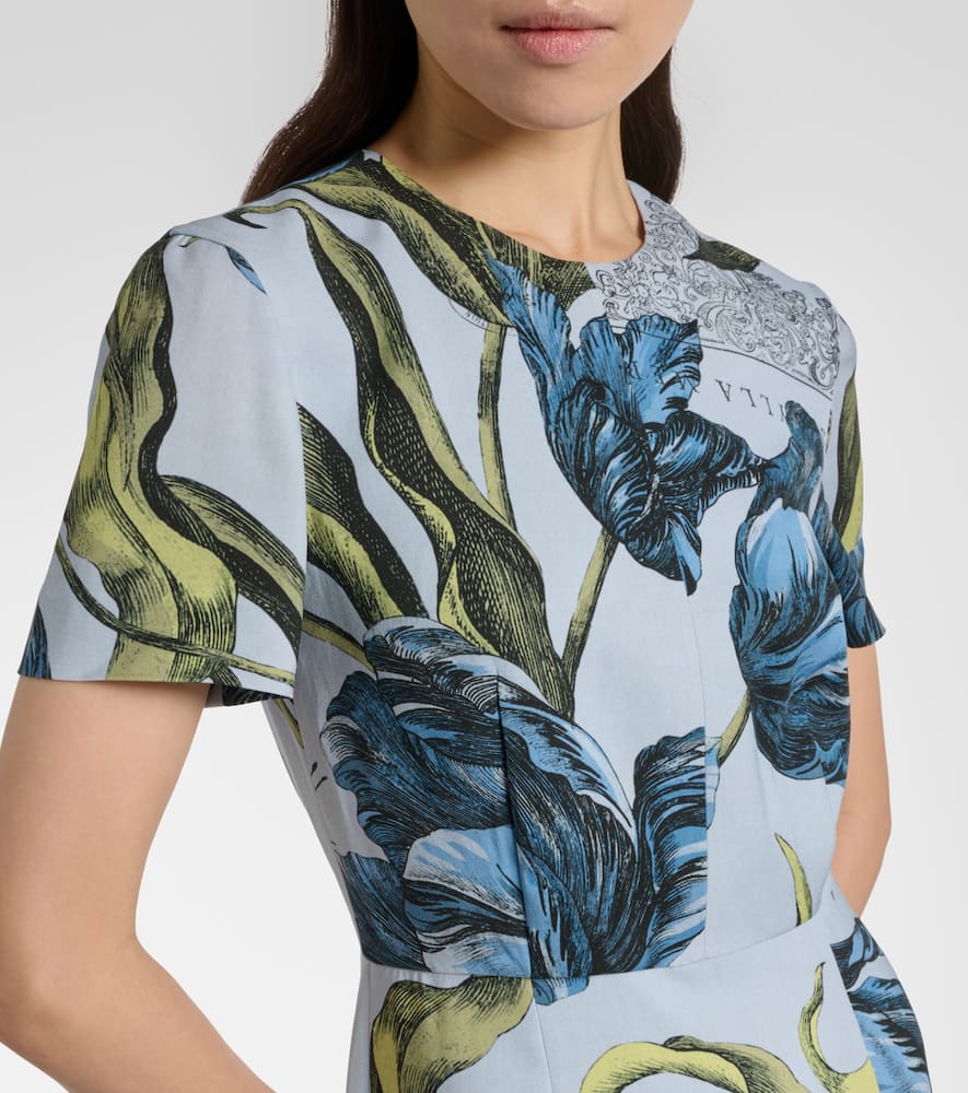 Floral midi dress