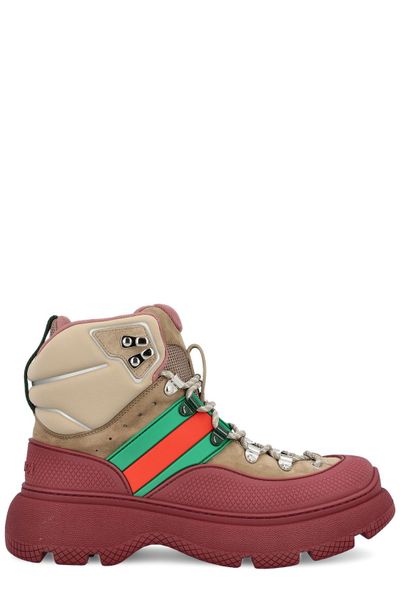 Gucci Lace-Up Ankle Boots