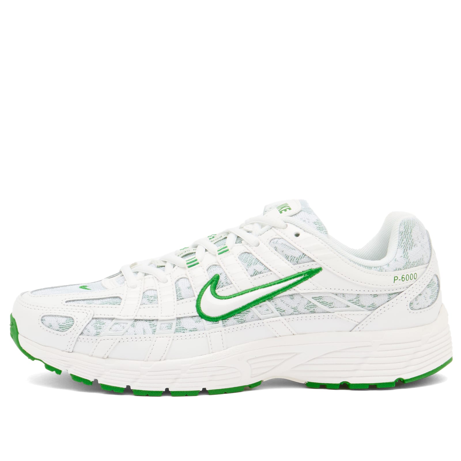 Women's P-6000 Prm W Sneaker White/Green