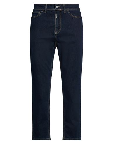 Man Jeans Blue Size 30 Cotton, Elastane