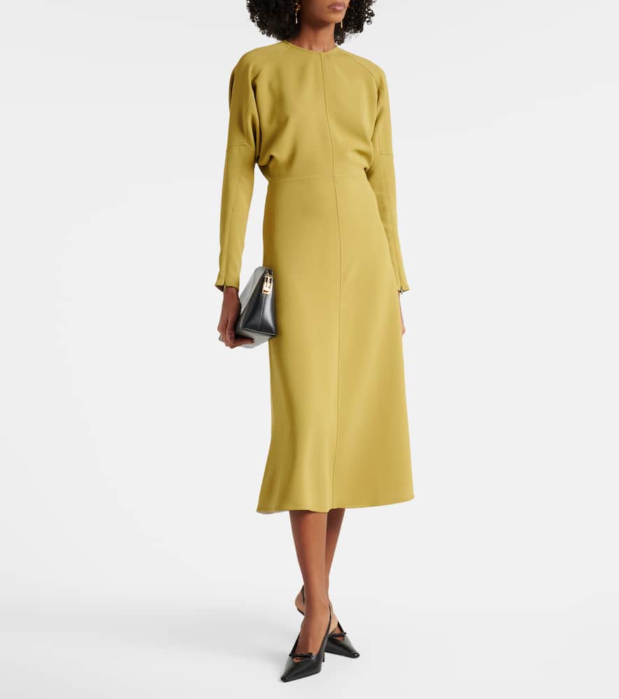 Dolman cady midi dress