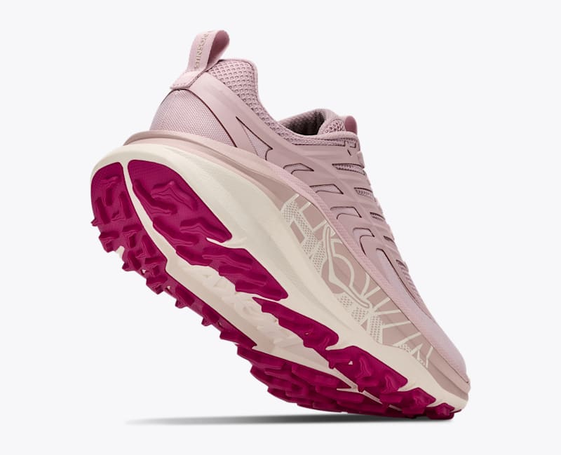 HOKA Women's Stinson 8 Shoes in Pink Opal/Alabaster