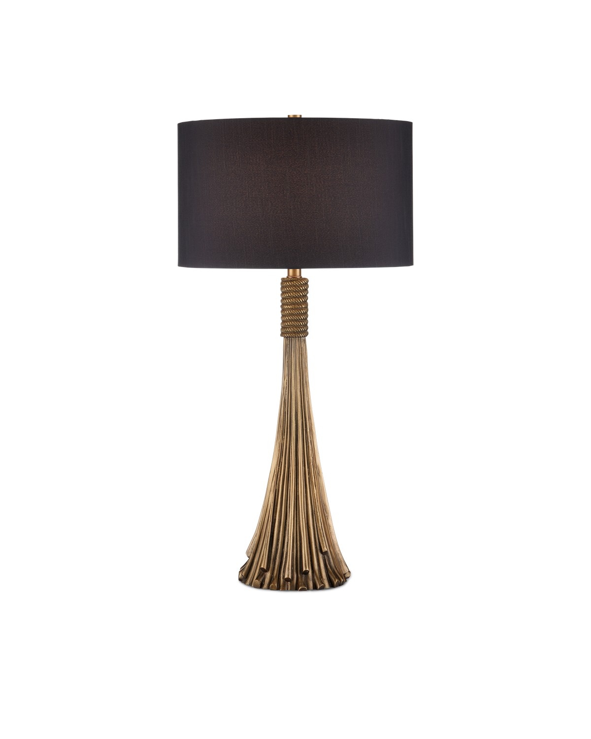 Antique Brass Table Lamp from the Baroque Collection