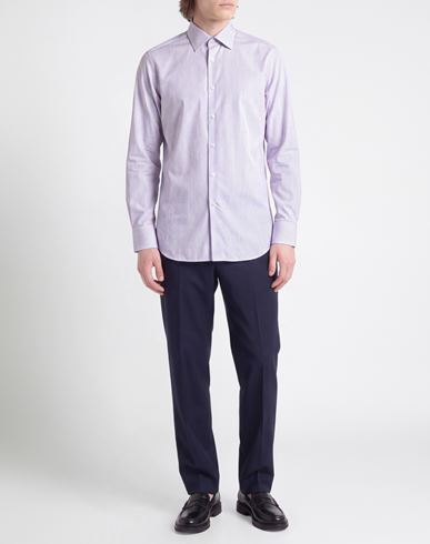 Man Shirt Lilac Size 17 ½ Cotton