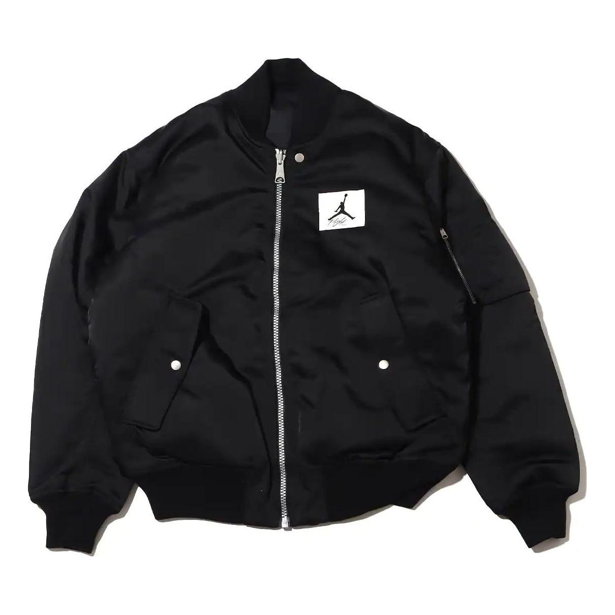 Essentials Statement Varsity Jacket 'Black'