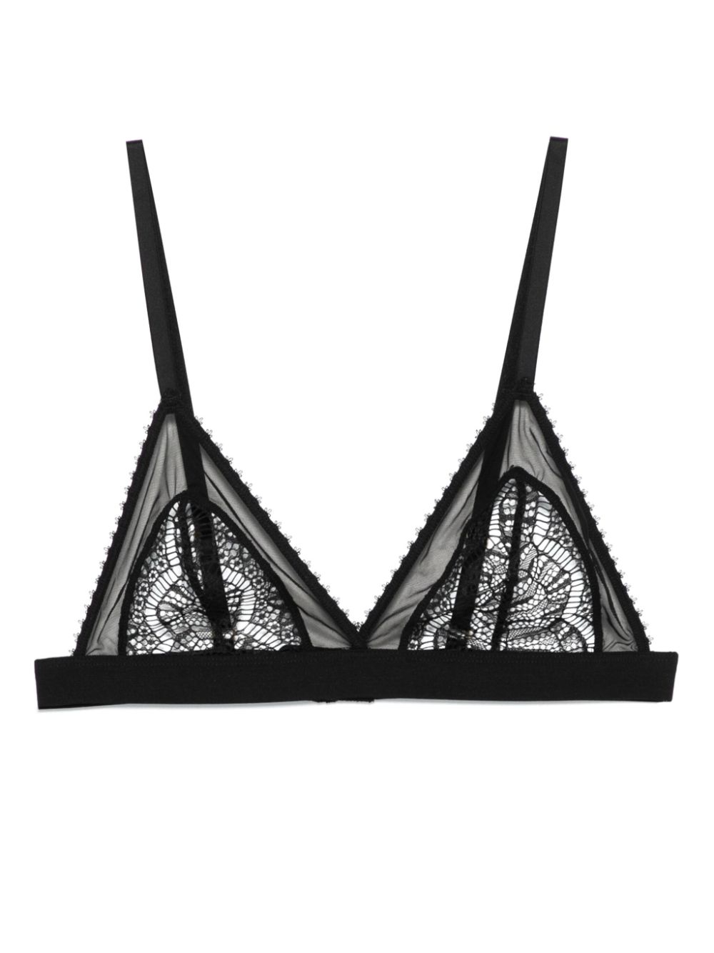 Accroche Cœur bra - Black
