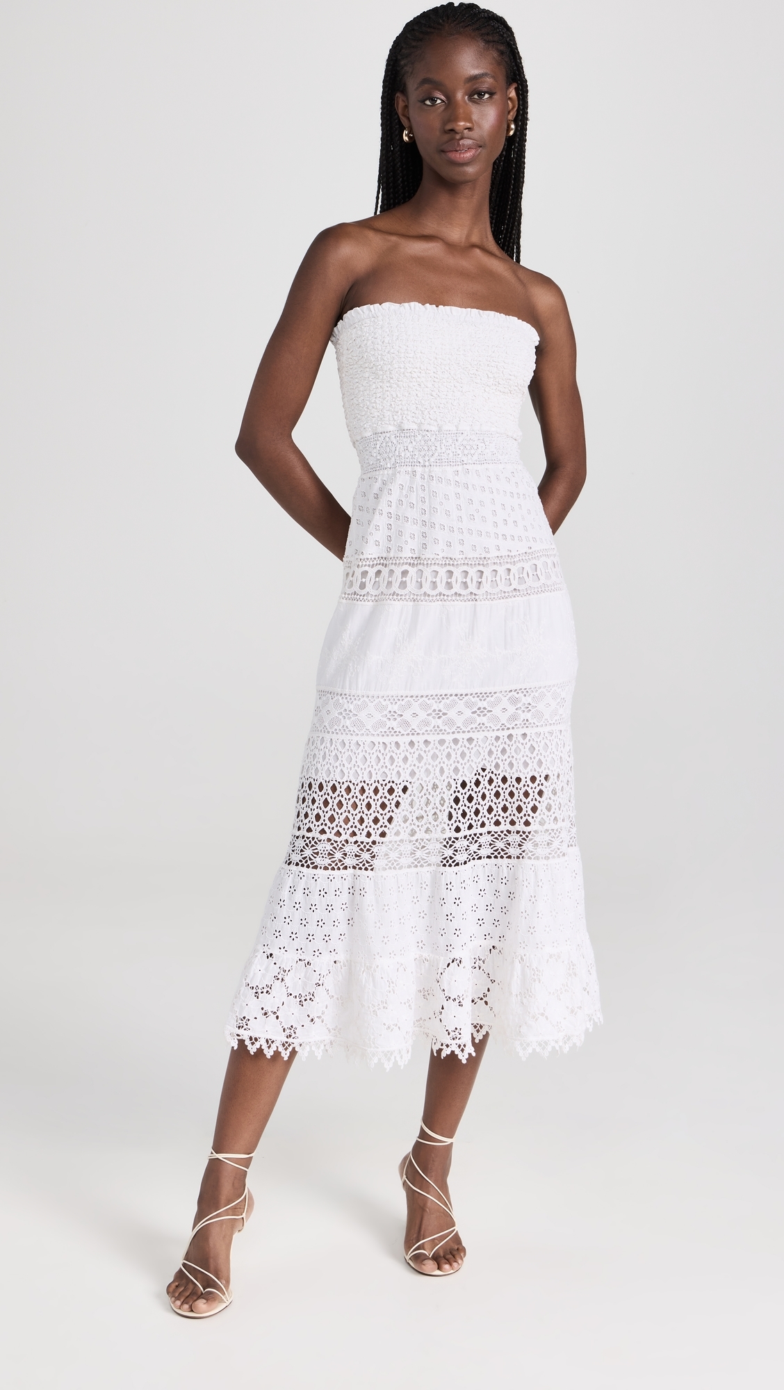 Ungheria Dress Panna
