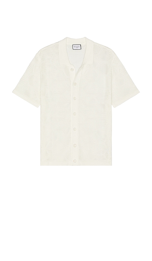 Runaway The Label Keneth Shirt in White. -  XL/1X also in L