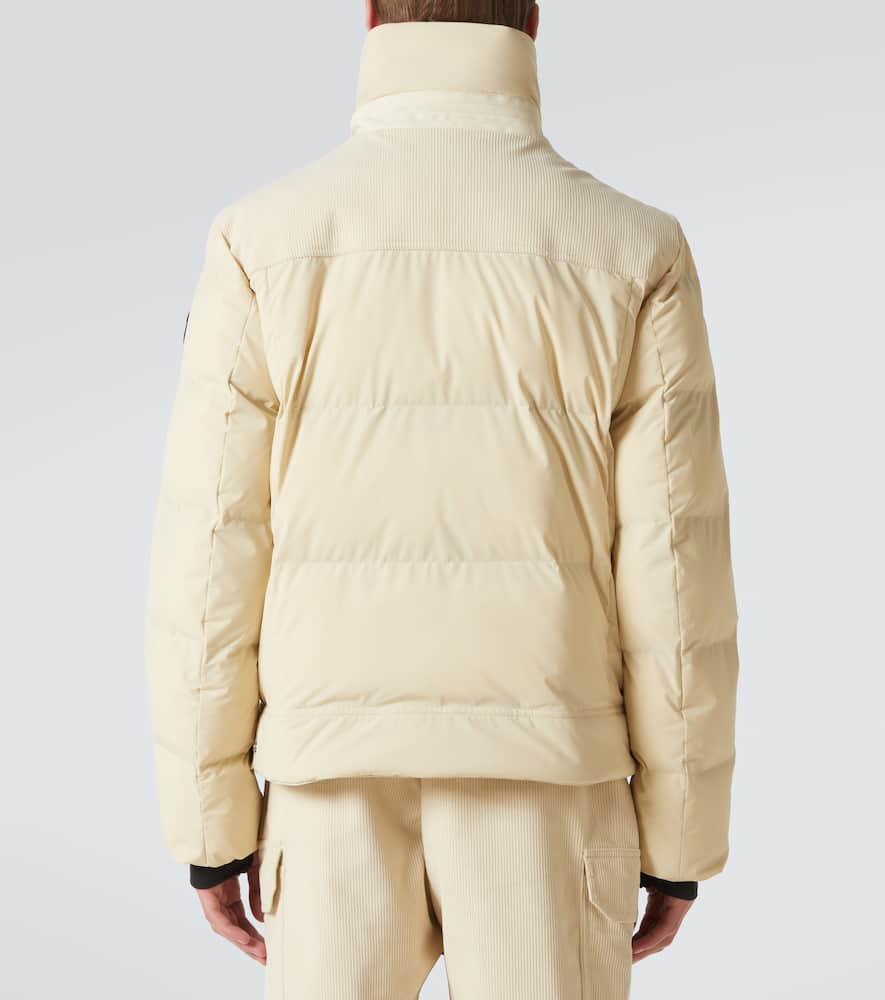 Carlo corduroy-trimmed ski jacket
