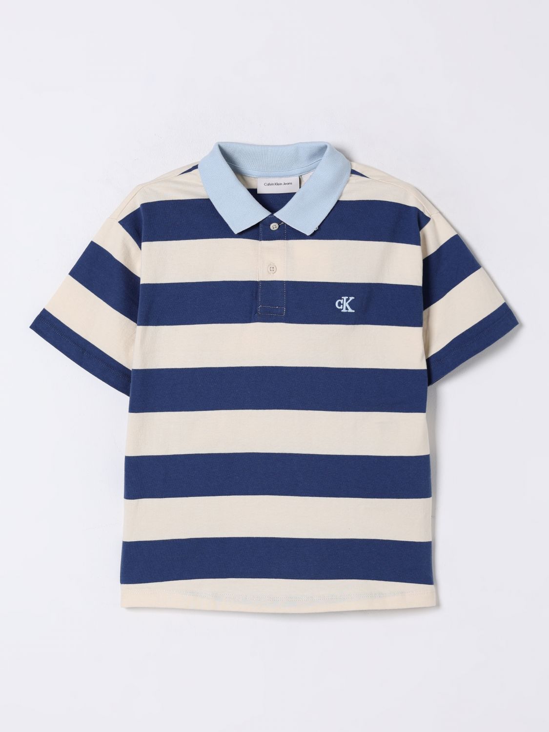 Polo Shirt CALVIN KLEIN Kids color Blue