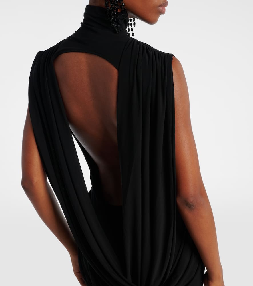 Jersey maxi dress