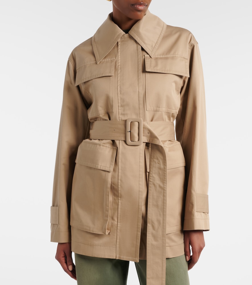 Shama cotton trench coat