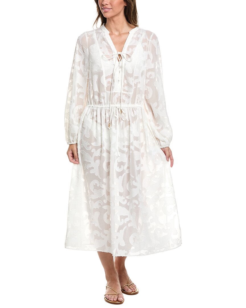 Scroll Burnout Dress