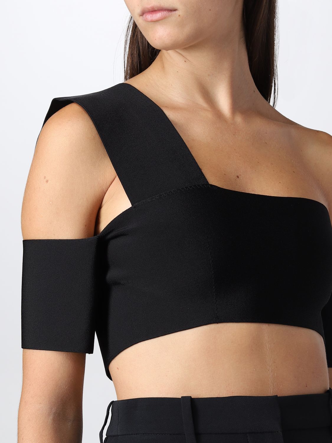 Top Woman color Black
