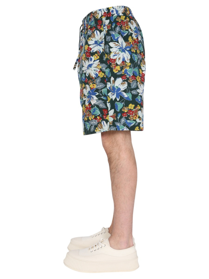 Multicolor Floral Shorts