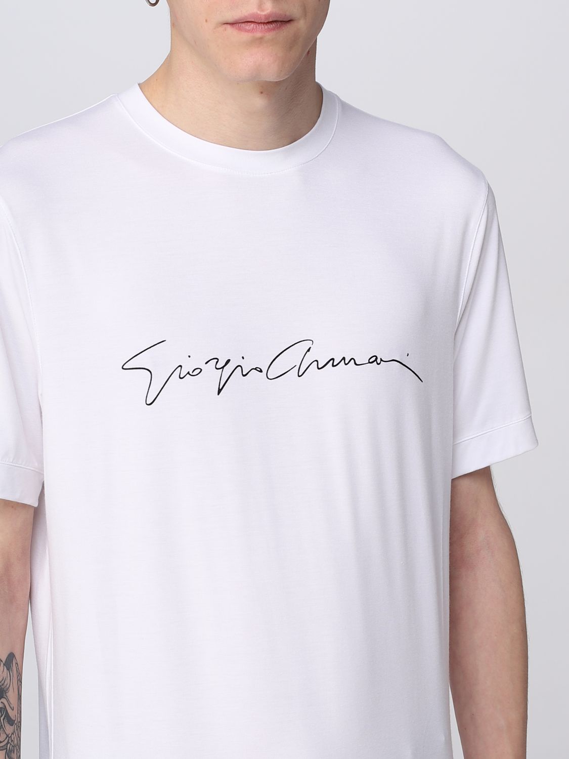 T-Shirt Men color White