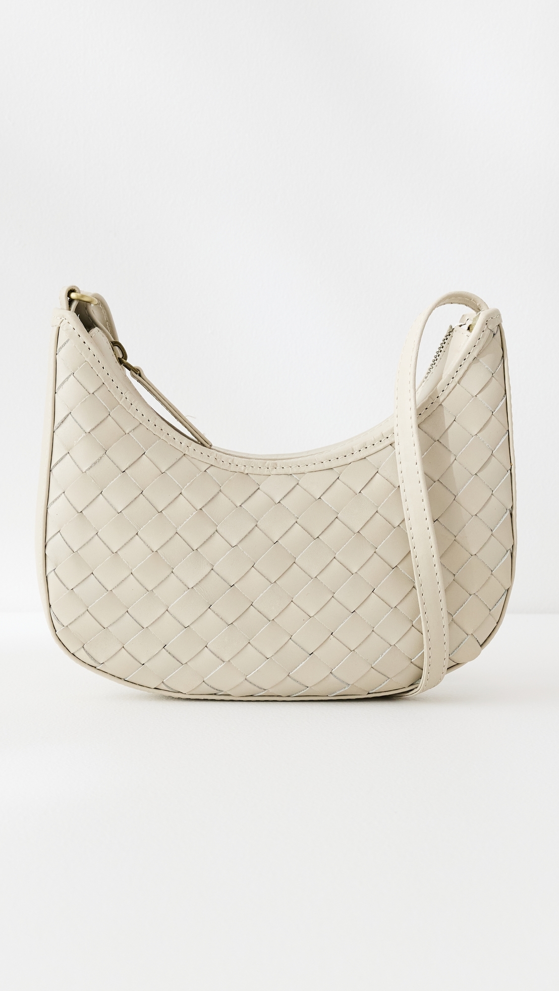 Mini Sling Carr Weave Cream Bag Cream One Size