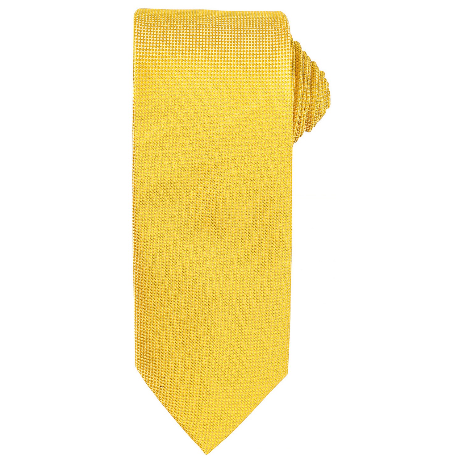 Premier Unisex Adult Micro Waffle Tie Sunflower - Yellow - One