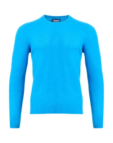 Man Sweater Azure Size 36 Lambswool