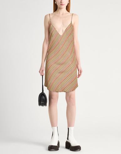Woman Mini dress Mandarin Size M Polyester