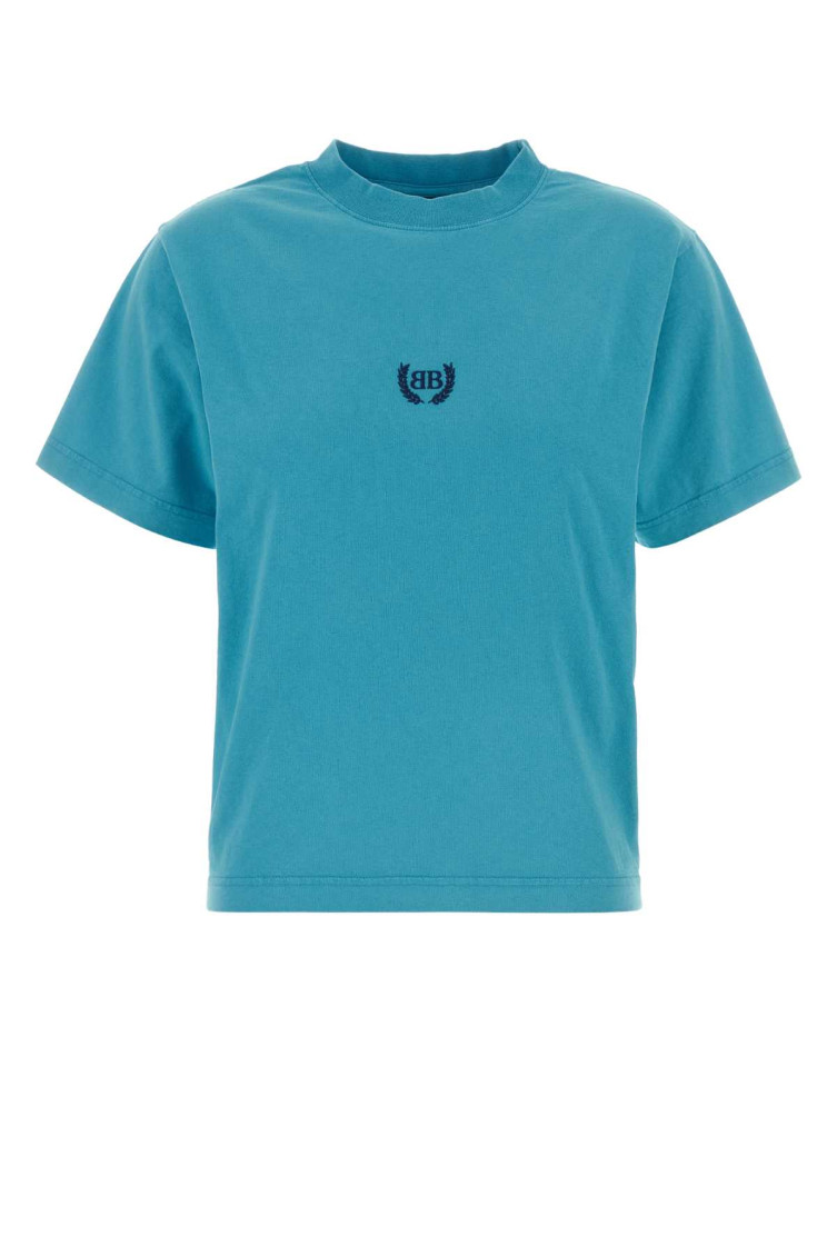 Balenciaga - cotton t shirt short sleeves crew neck