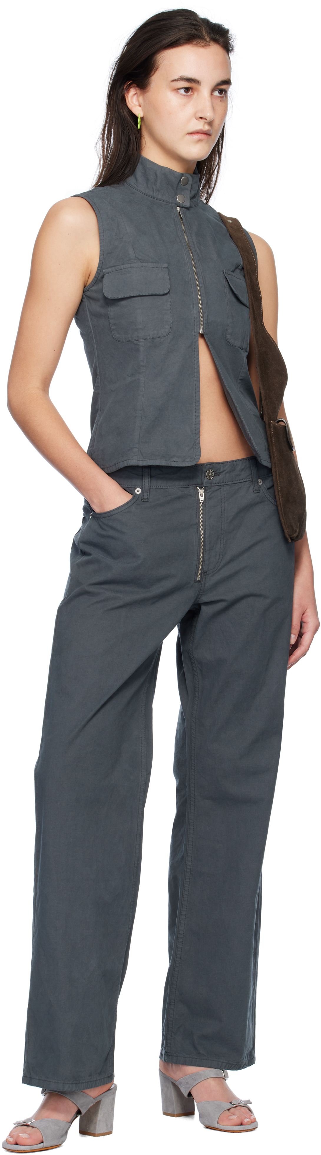Paloma Wool Gray Lis Tank Top