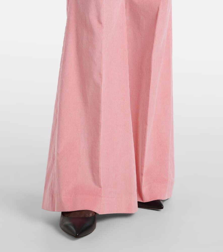 Ianthe cotton corduroy flared pants