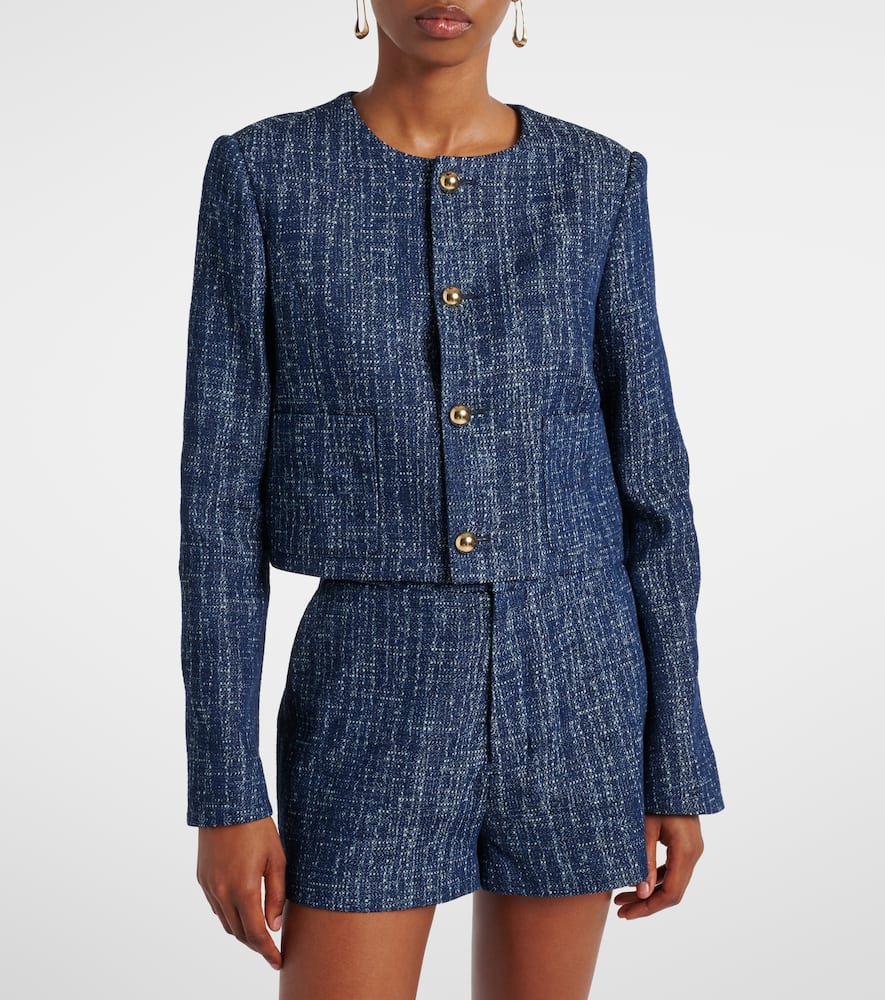 Cotton tweed jacket
