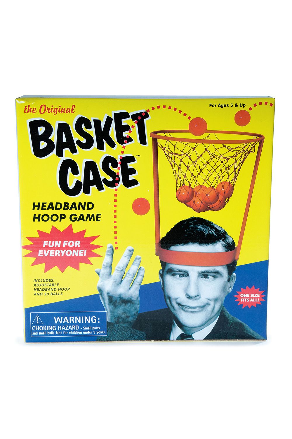 Funtime Gifts Basket Case Headband Hoop Game