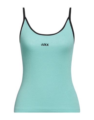 Woman Top Turquoise Size S Polyester, Viscose, Elastane