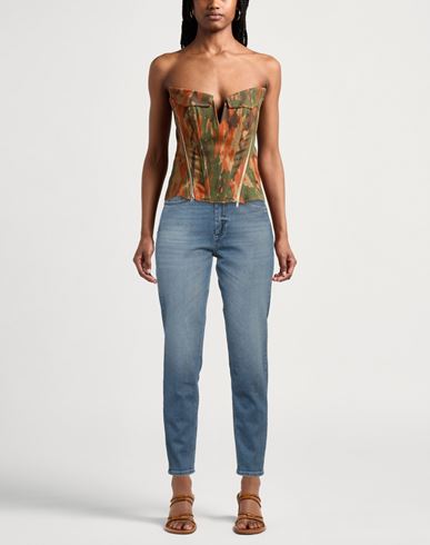 Only Blue Denim Woman Jeans Blue Size L
