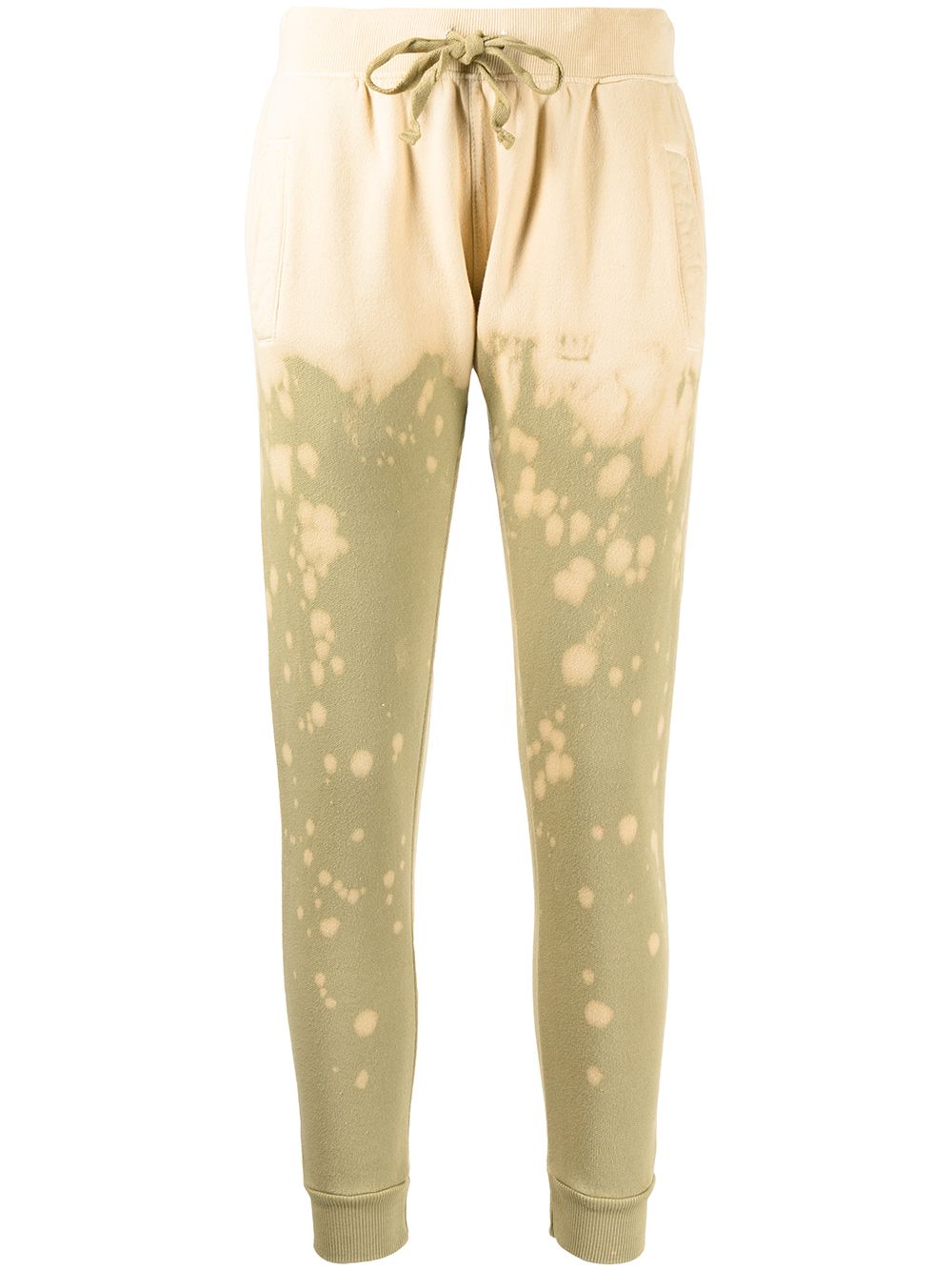 The King cotton-blend track trousers - Yellow
