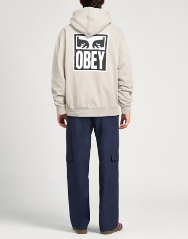 Man Sweatshirt Light grey Size XL Cotton, Polyester