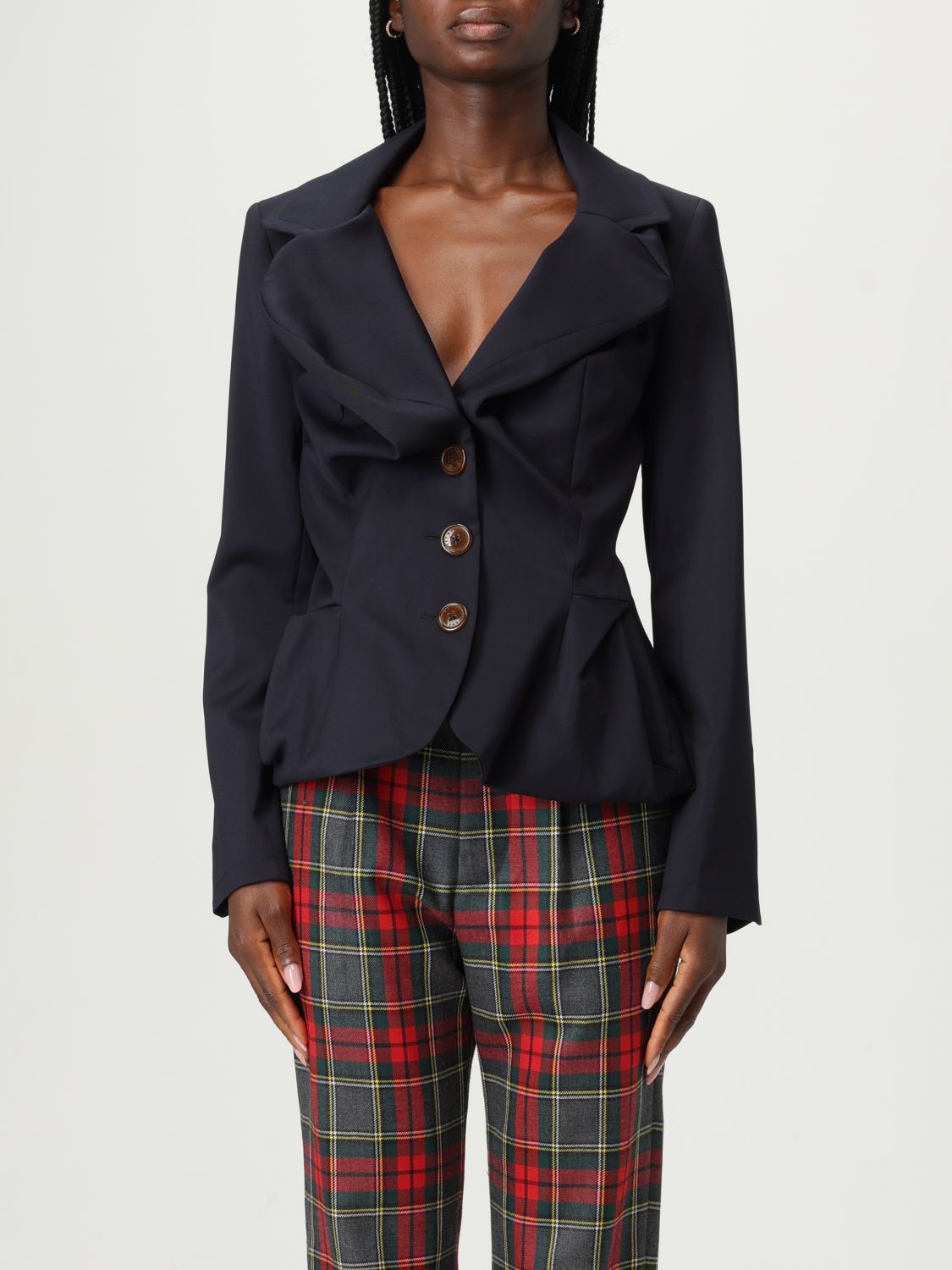 Peplum blazer - Black