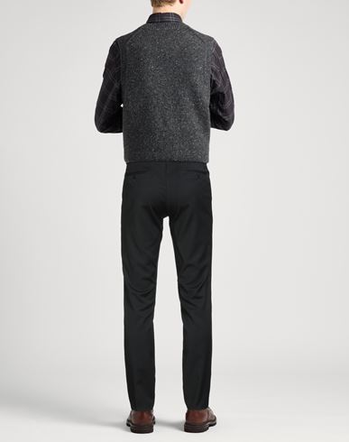 Man Pants Black Size 30 Wool, Lycra