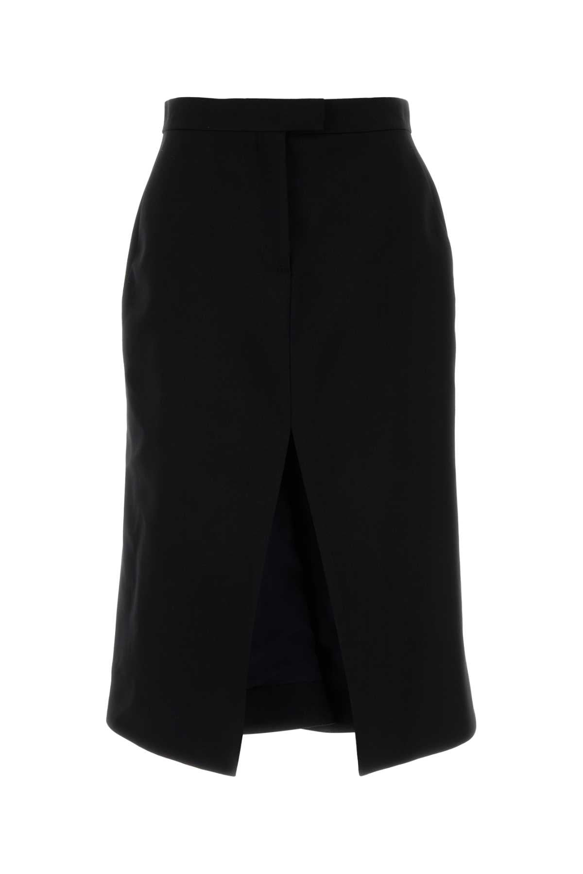 Kick Back Skirt — Black