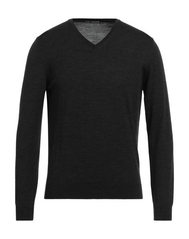 Man Sweater Lead Size 36 Wool