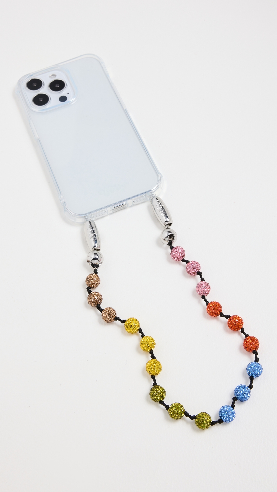 Pave Disco Wristlet Rainbow One Size