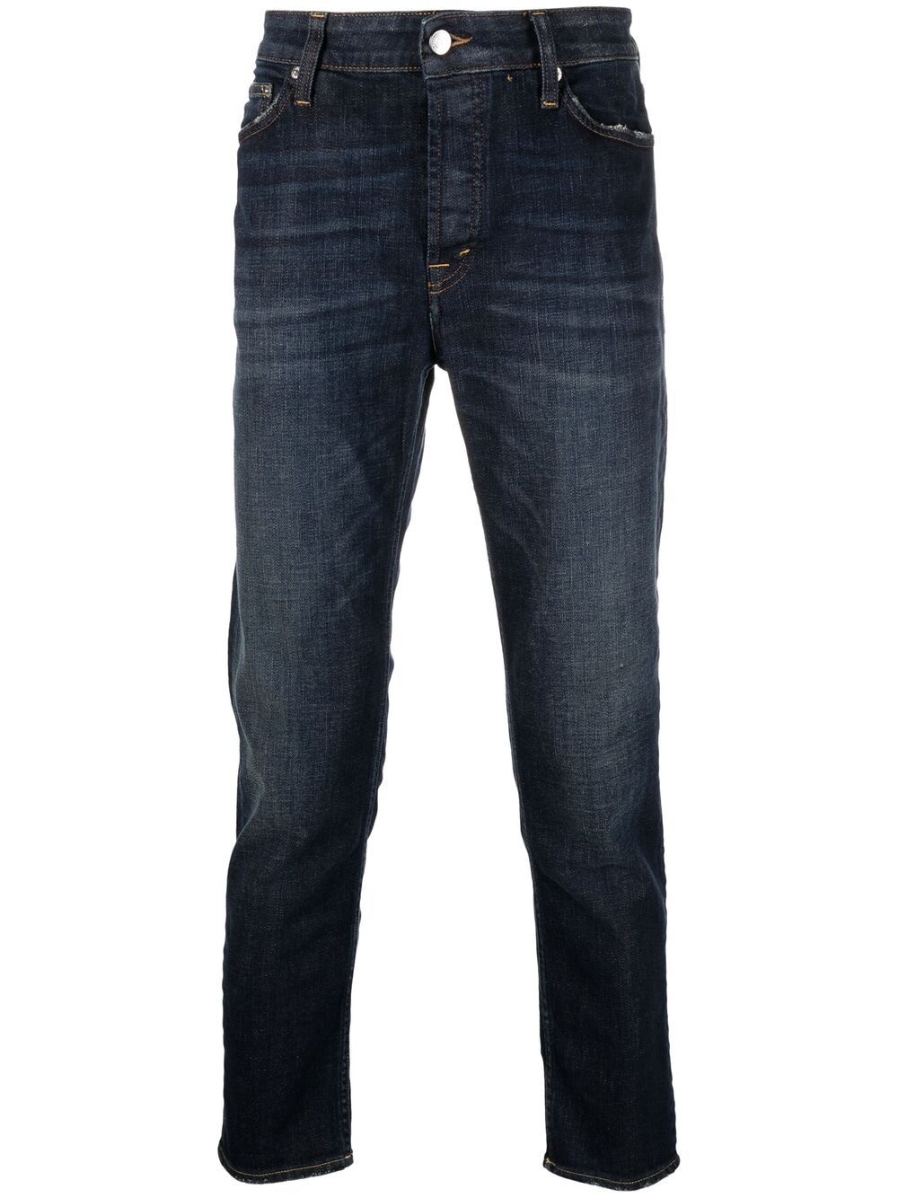 Skinny-cut denim jeans - Blue