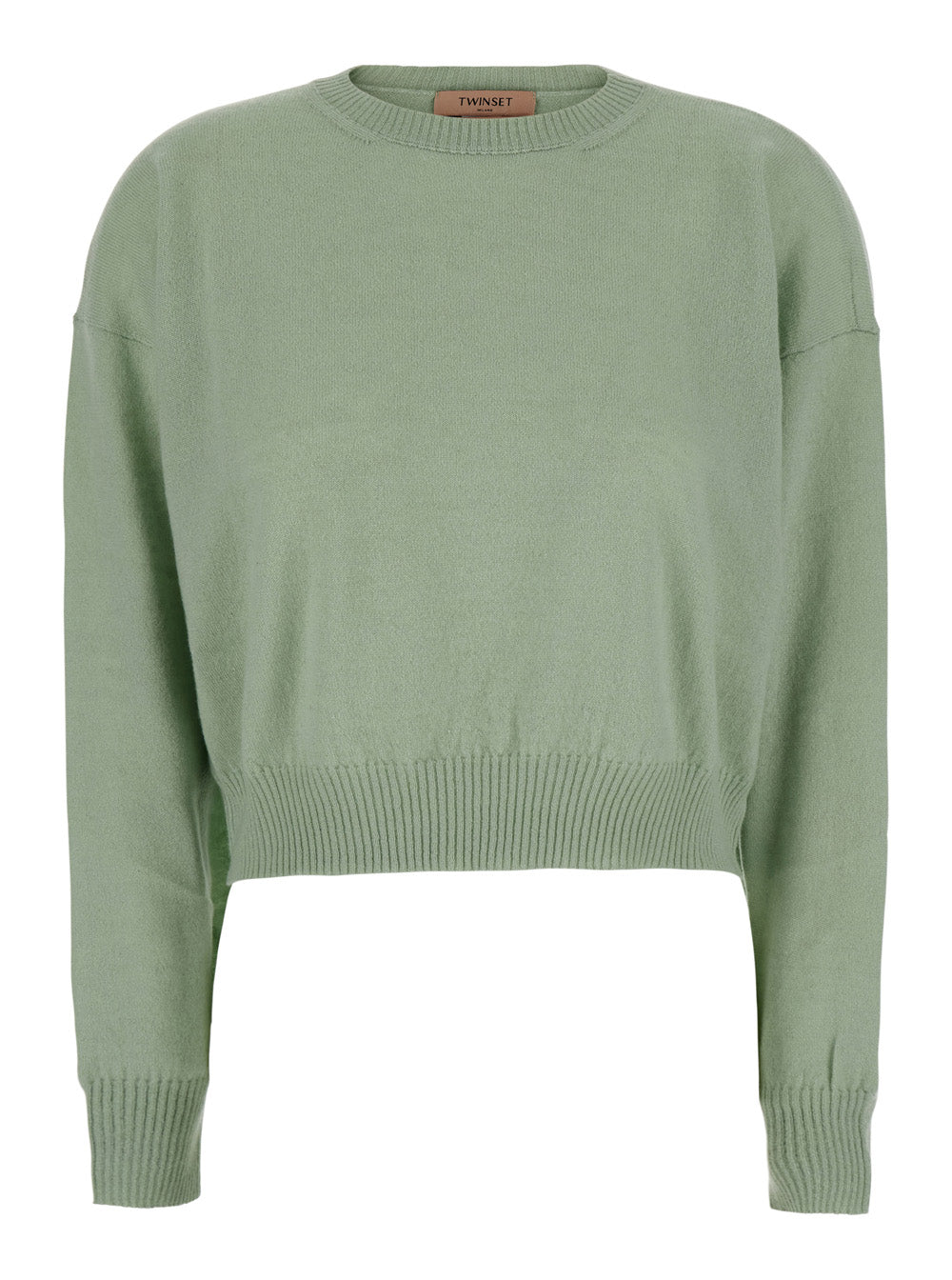 Cashmere and Silk Sweater — Green
