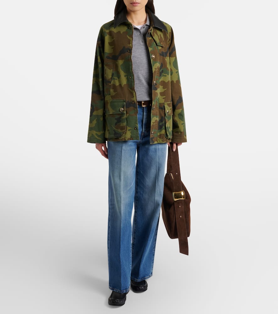 The Collegiate wide-leg jeans